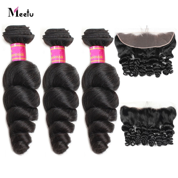 Ajais Beauti Indian Loose Wave Bundle Deals